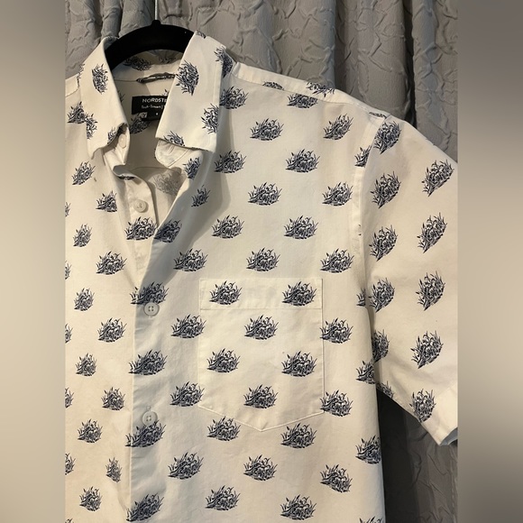 Nordstrom Tech smart| Trim fit button down shirt - Picture 3 of 4